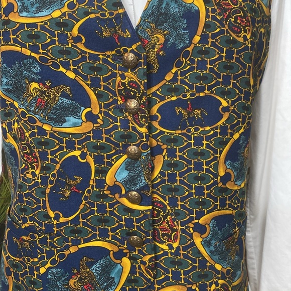 Pendleton stunning vest. equestrian chic horse riding executive polo hunt - Picture 3 of 11